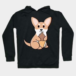 Chihuahua Chocolate Ice Cream Hoodie